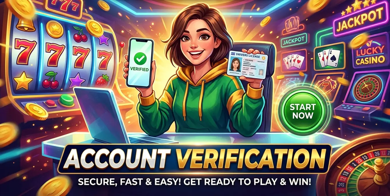 Rolling Slots casino account verification