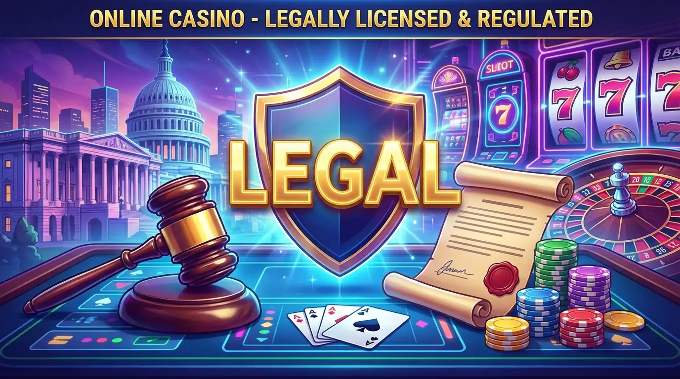 Rolling Slots casino legal status