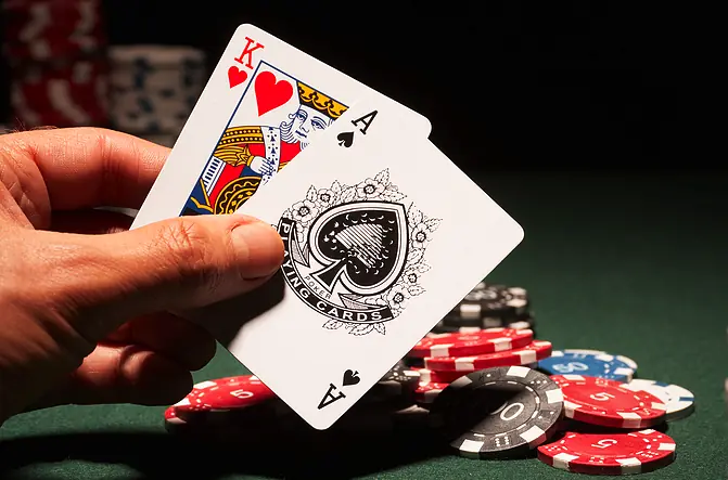 Rolling Slots blackjack game